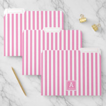 Jolies Initiales Monogrammées Rose Chaud