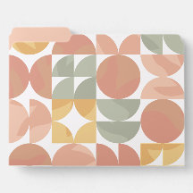 Motif géométrique en couleur pastel