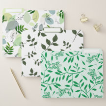 Motifs de feuilles élégantes