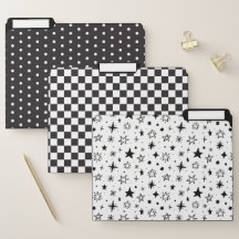 Motifs noirs et blancs