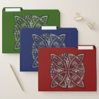 Noeud celtique dans des couleurs faites sur