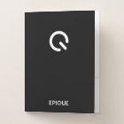 Dossiers de poche à 5 paquets avec détenteur de ca