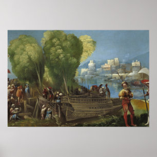 Dosso Dossi - Aeneas and Achates on the Libyan Poster