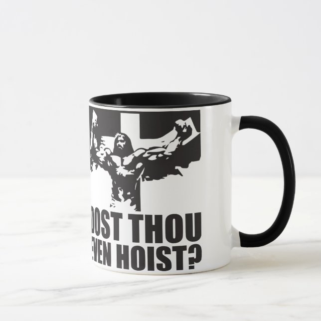 Dost Thou Even Hoist? - Jesus Mug (Right)