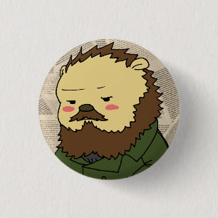 Dostoevsky cameo button