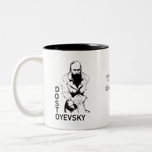 Dostoyevsky 11oz Mug (Left)