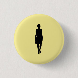 Dostoyevsky Wannabe Michelle Smooth badge 1 Inch Round Button