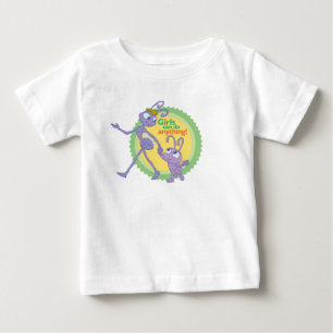 Dot and Princess Atta "Girls can do anything!" Baby T-Shirt