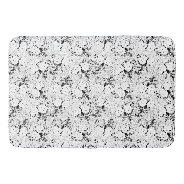 Dot, Black Cow Bath Mat (Front)