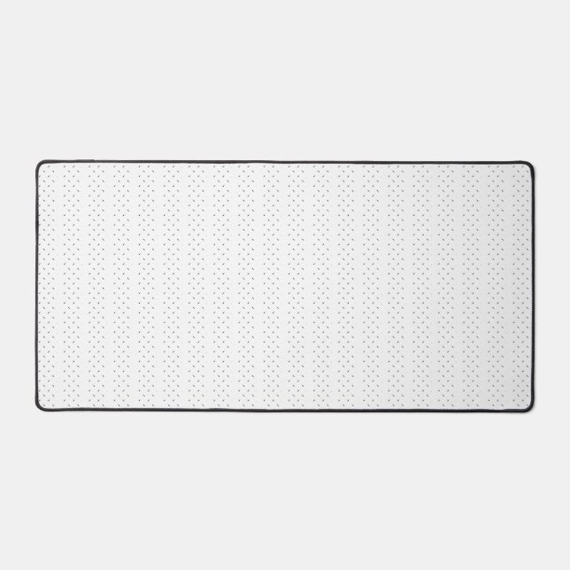 Dot, Black Desk Mat (Front)
