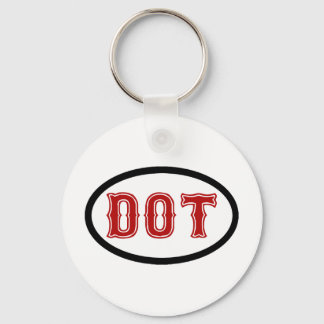 DOT City Keychain