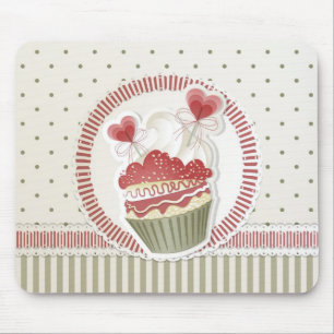 Dot Cupcake Mousepad