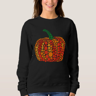 Dot Day Multicolor Rainbow Pumpkin International D Sweatshirt