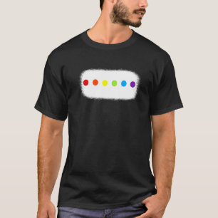 Dot Day Rainbow Polka Dot Gay Pride Colours Lgbtq  T-Shirt