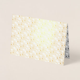 dot Design Four Foil Card