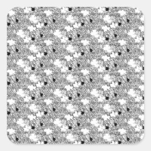 dot Design Four Square Sticker