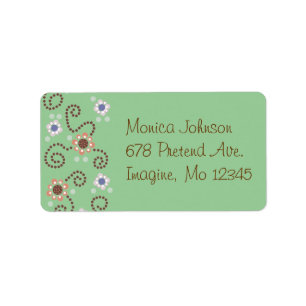 Dot Design Label
