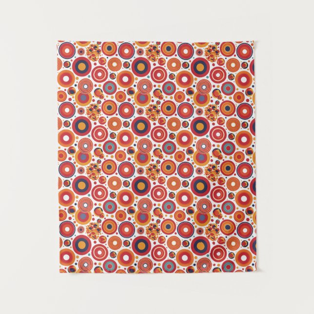 "Dot Dot Boom!" Tapestry (Front)