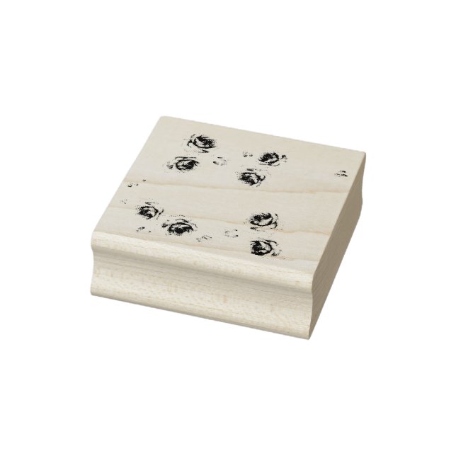 Dot, Gainsboro Wood Art Stamp (Stamp)