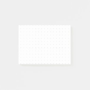 Dot Grid Graph Paper Sticky Notes