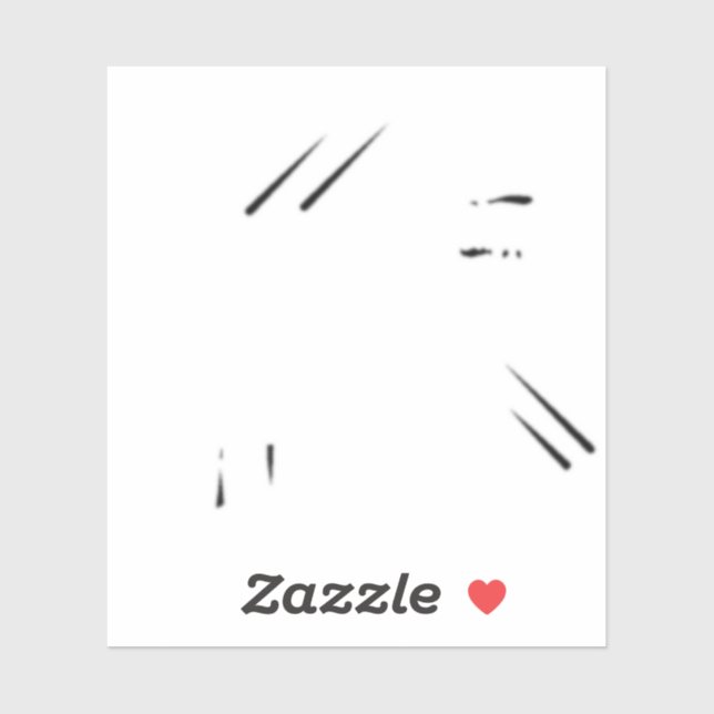 Dot, Lait Blanc, Sticker Romance Custom-Cut Vinyl (Feuille)