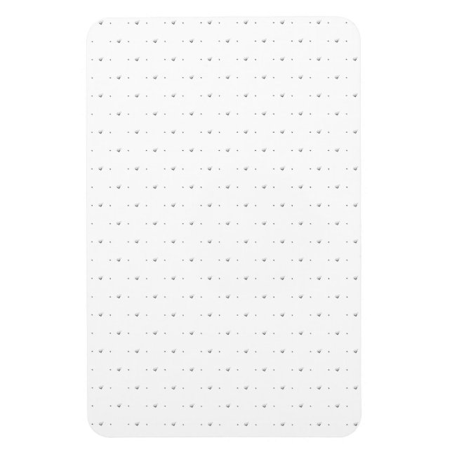 Dot, Pale Grey Magnet (Vertical)