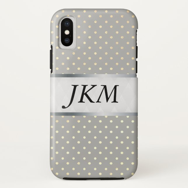 dot pattern stylish Case-Mate iPhone case (Back)