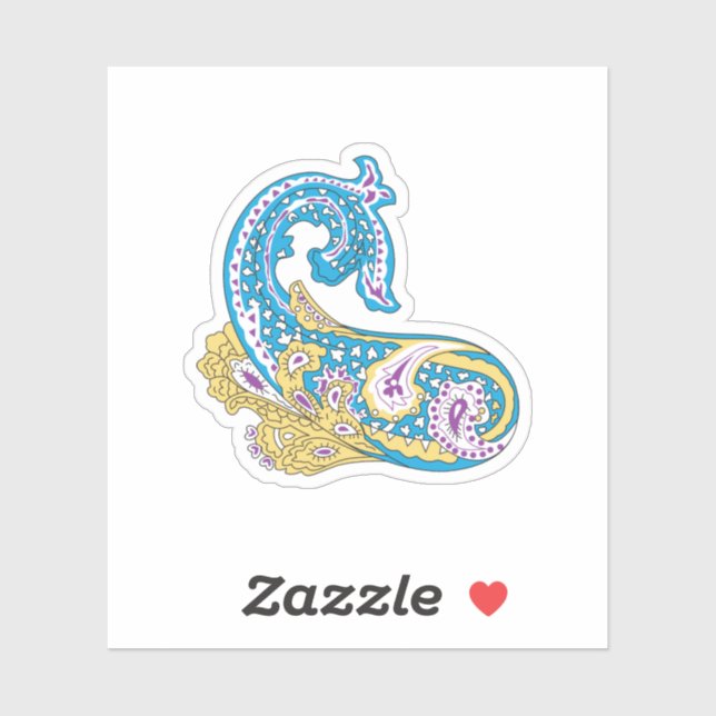 Dot, Sherpa Blue, Golden Sand Design (Sheet)