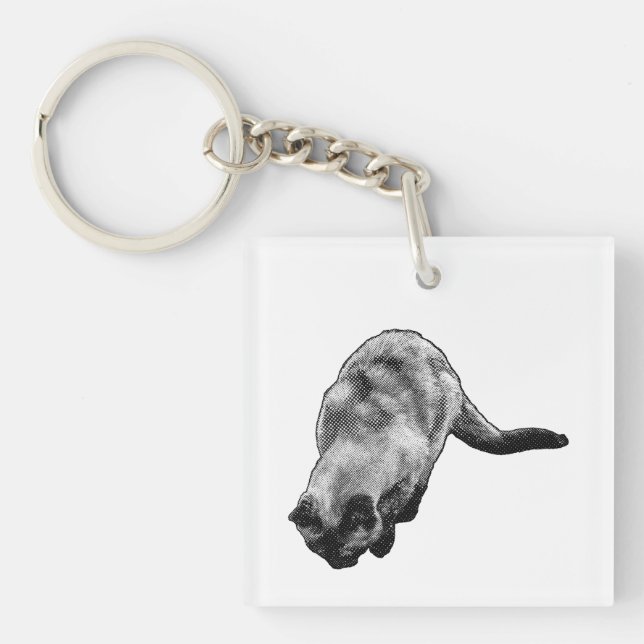 Dot Trail, Friendly Move Keychain (Front)
