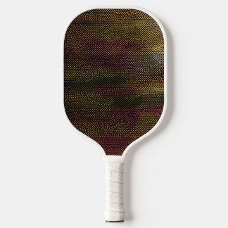 Dot waveline effects in adobe illustrator, vector pickleball paddle