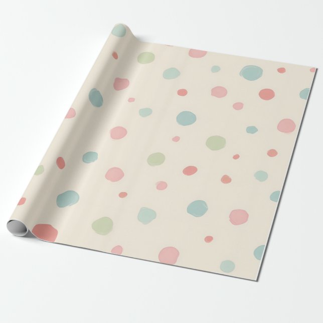 Dot wrapping paper (Unrolled)