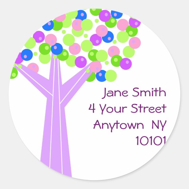 Dotberry Tree Address Label (Front)
