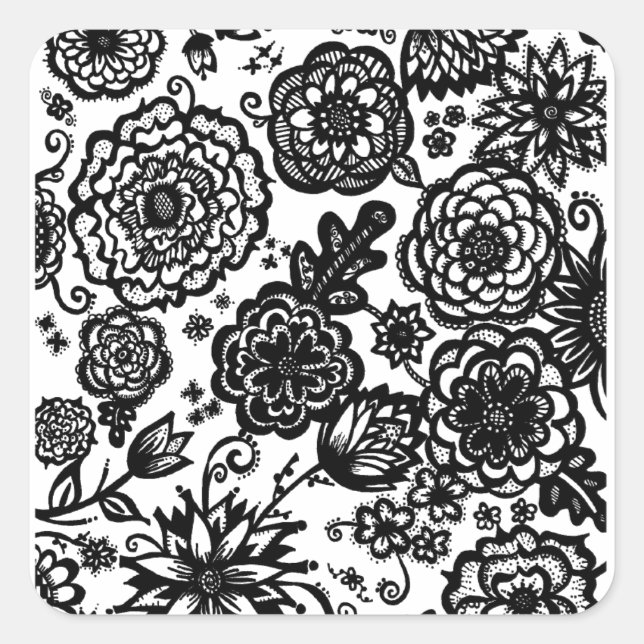 dotcrazy Square Stickers (Front)