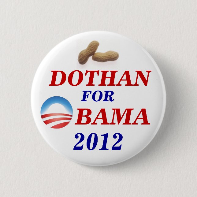 Dothan for Obama 2 Inch Round Button (Front)