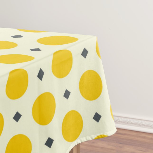 DOTS and DIAMONDS Tablecloth (In Situ)