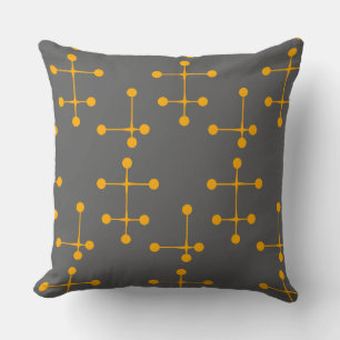 Dots and Lines Throw Pillow