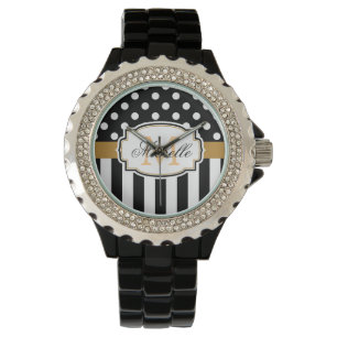Dots and Stripes Watch