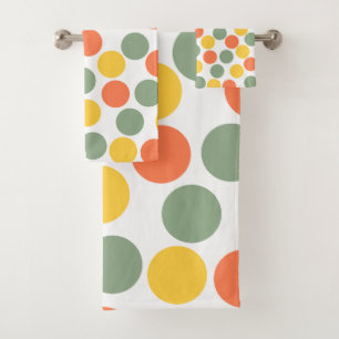 Dots  bath towel set