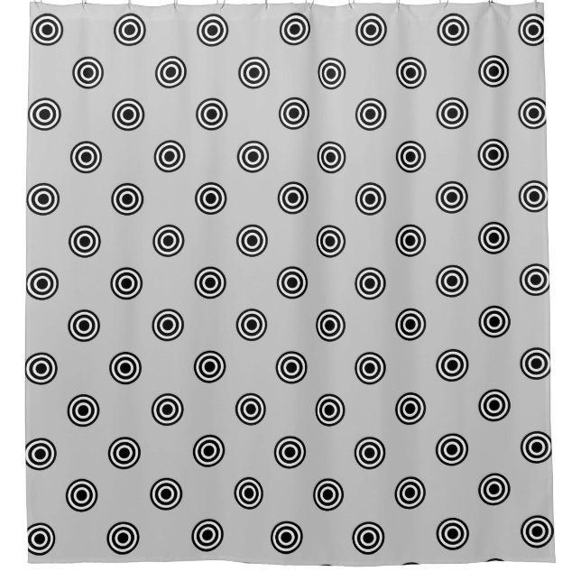 Dots black & white target + your backgr. & idea (Front)