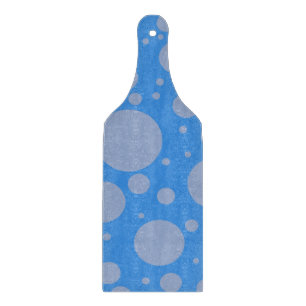 Dots Decorative Glass Chopping Board Paddle