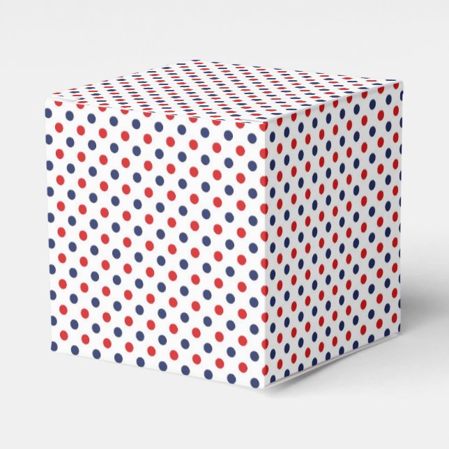 Dots Favor Box (Front Side)