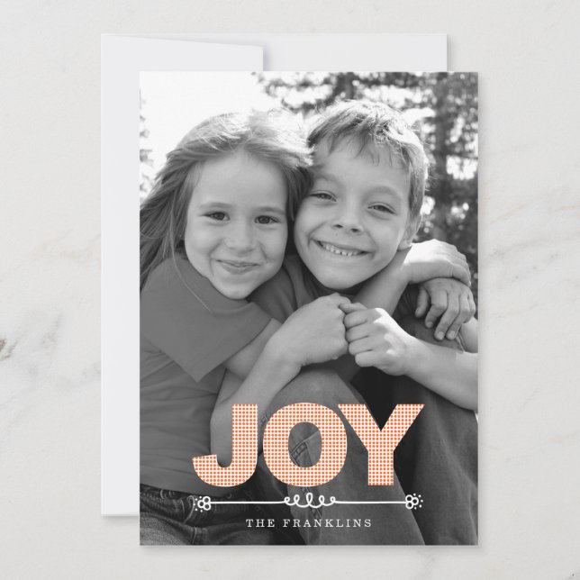 DOTS Holiday Photo Cards (Front)
