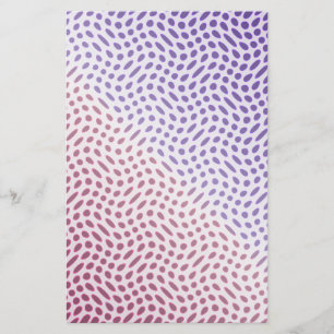 Dots in Pink and Magenta Stationery