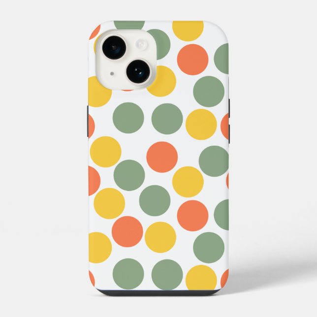 Dots  iPhone case (Back)
