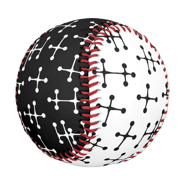 Dots & Lines Baseball (Angled)