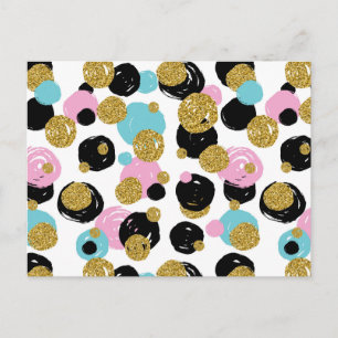 Dots Pattern 10 Postcard