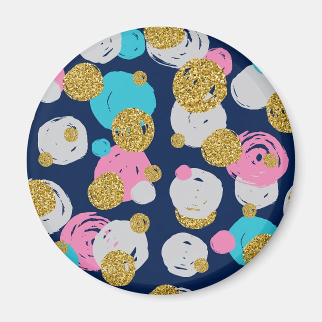Dots Pattern 11 Magnet (Front)