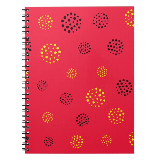 Dots Pattern 12 Notebook (Front)