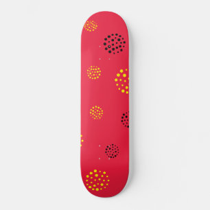 Dots Pattern 12 Skateboard
