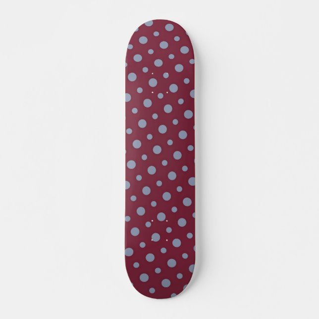 Dots Pattern 7 Skateboard (Front)
